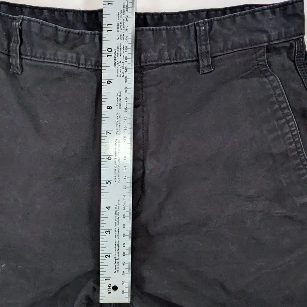 Zara Black Men's Chino Shorts Size 31 Gorpcore Grunge
